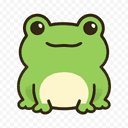 Puddlewick — toilkinç frog plushie illustration